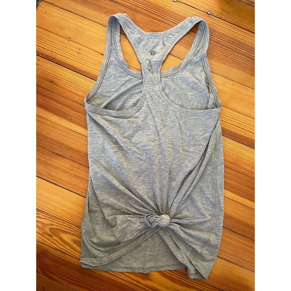 Lululemon Grey Workout Tank
